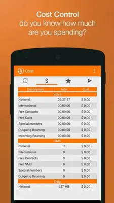 Mobile Expenses Control android App screenshot 5